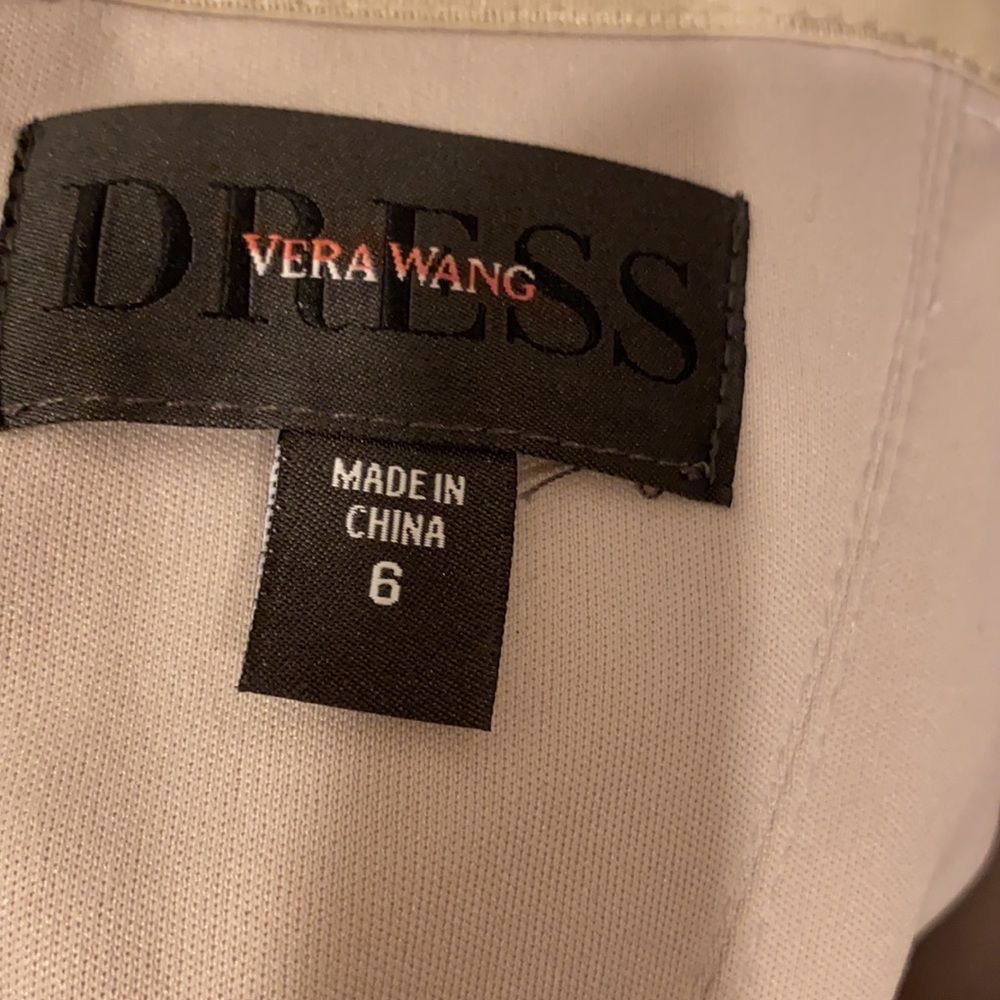 Vera Wang Sans Women's Seamed Midi Formal Dress - Picture 6 of 7